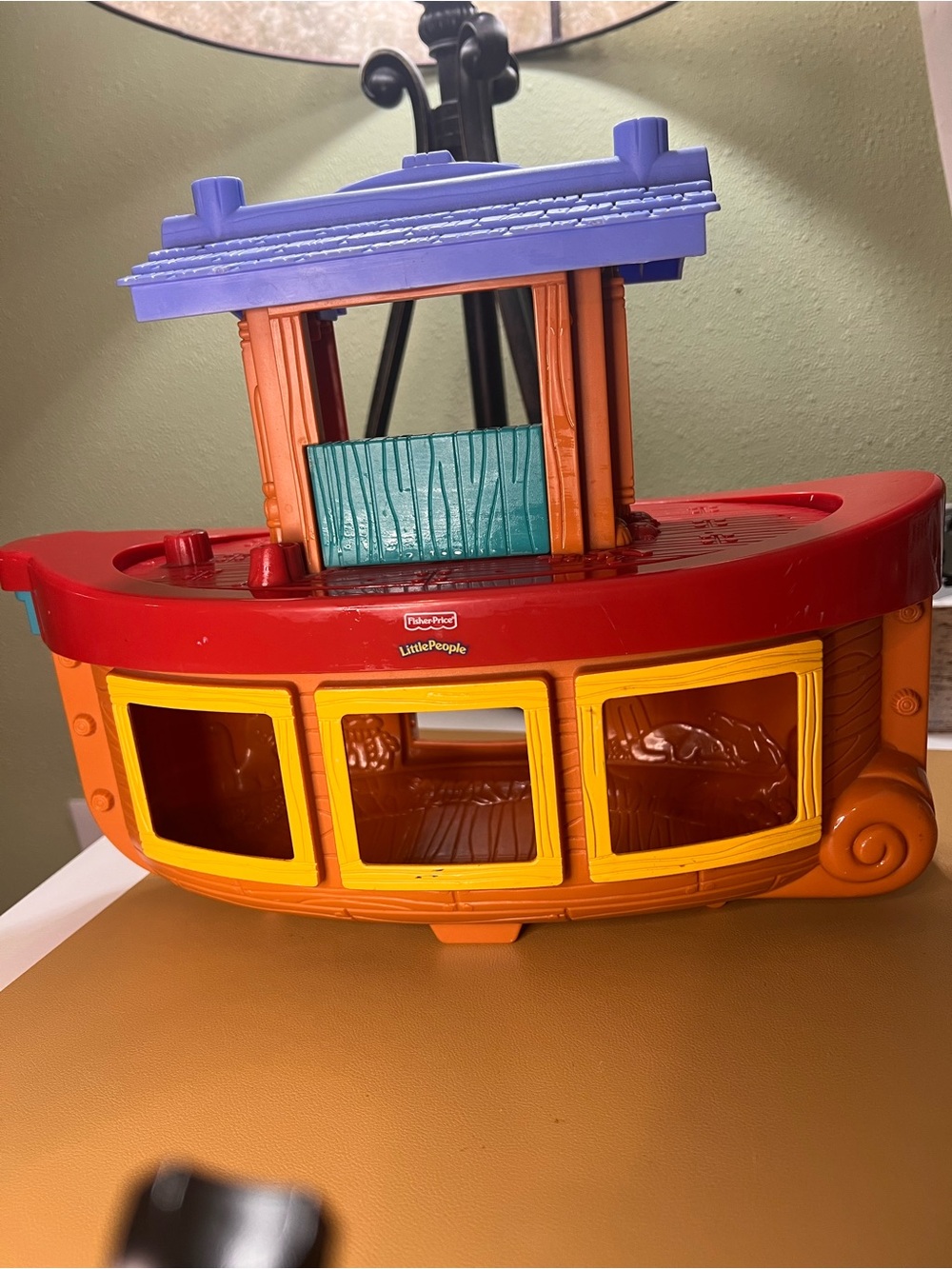 Fisher Price 2005 Little People Noah’s Ark  Replacement Ark Only No Accessories